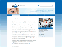 Tablet Screenshot of aoz-hannover.de